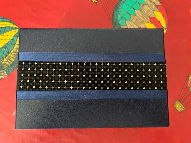 Set ROCHAS cravatta e gemelli neri