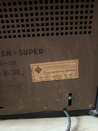 Radio Telefunken Super 365 Vintage