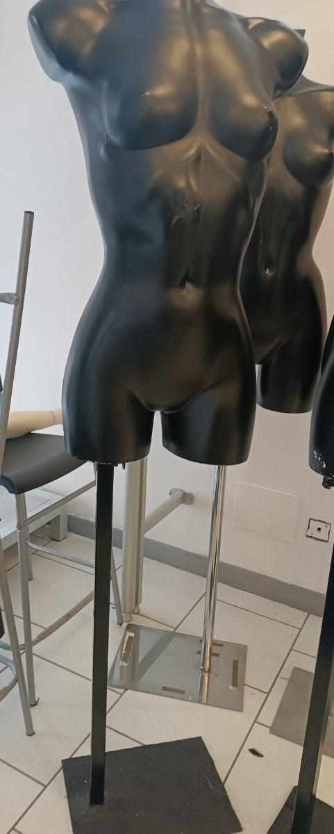 4 Manichini Mezzo Busto - Espositori