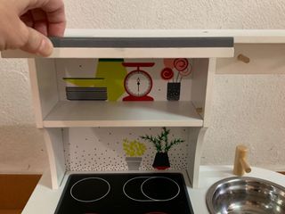 Cocinita juguete madera infantil