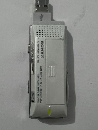 Sony IC Recorder MP3 - Grabación de audio.