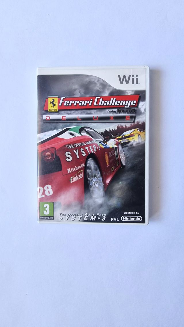 Wii Ferrari Challenge Trofeo Pirelli-Deluxe