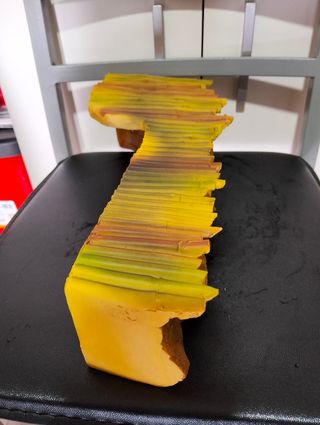 Decoración acuario resina bambú