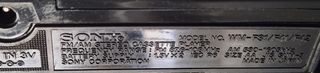 Sony Walkman FM/AM Radio Cassette