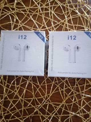Auricolari i12 TWS - 2 confezioni