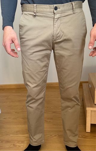 Pantalón chino beige ZARA