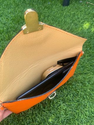 Bolso bandolera beige