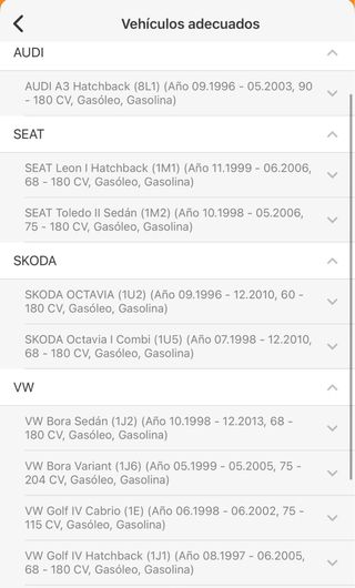 Cremallera dirección VW