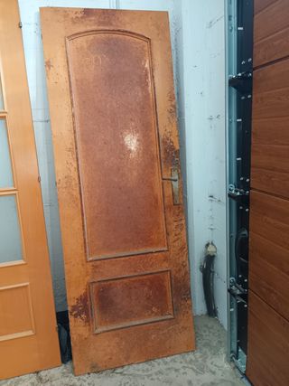 Puertas madera maciza - 3 unidades