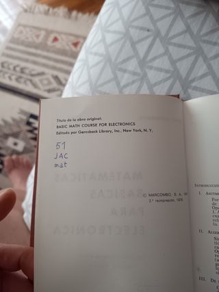 LIBRO CURSO MATEMÁTICAS BÁSICAS PARA ELECTRÓNICA