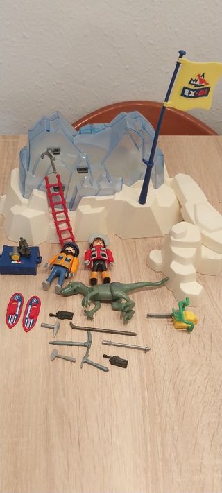 Playmobil lote Expedición Polar Dinosaurios artico