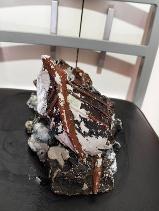 Barco hundido pecera terrario.