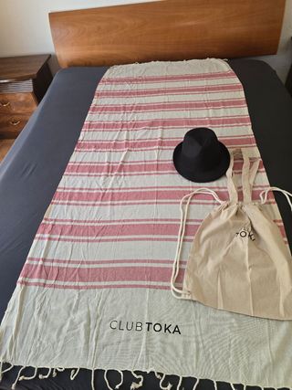 Pack Playa: Toallas+Sombrero+Bolso