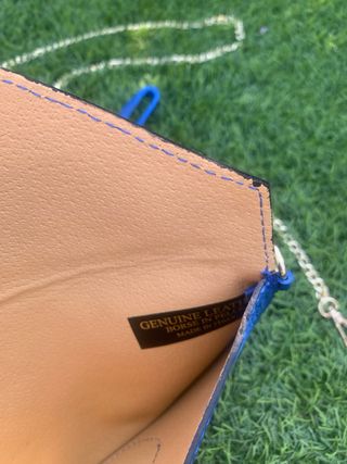 Bolso bandolera azul
