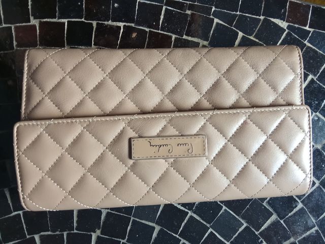 Billetera Pierre Cardin beige