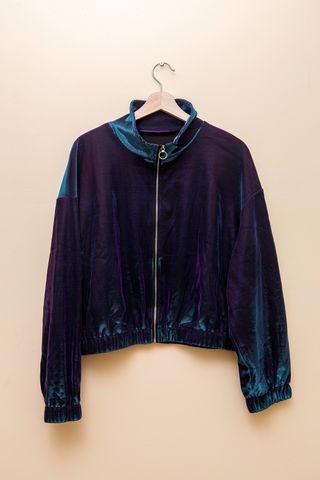 Chaqueta tornasolada de Shein