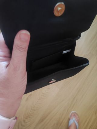 Bolso negro mini fiesta