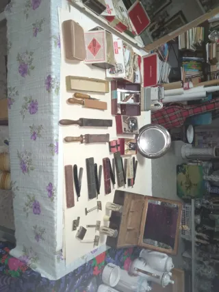 Afeitadoras antiguas + cuchillas