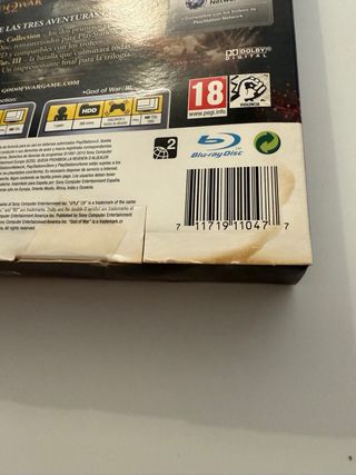 God of War Trilogia y Colección Vol.II PS3 PAL ESP