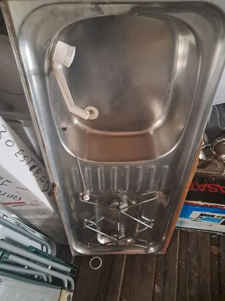 Pica acero inoxidable caravana 70x30