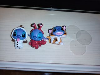 3 Figuras Stitch con Disfraz.