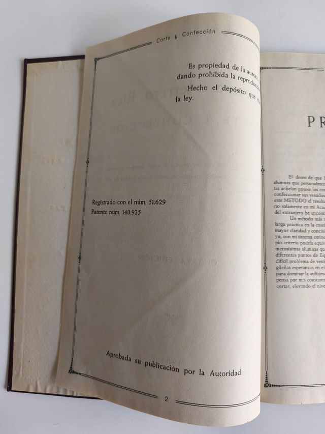 Libro corte y confección sistema Herrero Rica