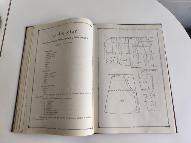 Libro corte y confección sistema Herrero Rica