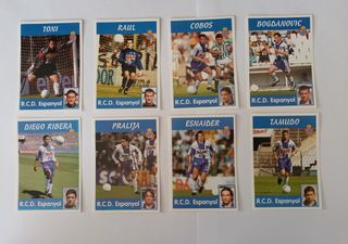 Cromos Panini RCD Espanyol 97-98