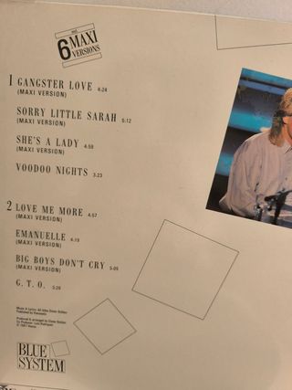 LP Blue System - Walking on a Rainbow. 1987