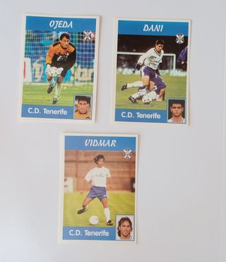 Cromos Panini C.D. Tenerife 97-98