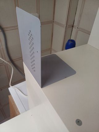 Estantería blanca de madera
