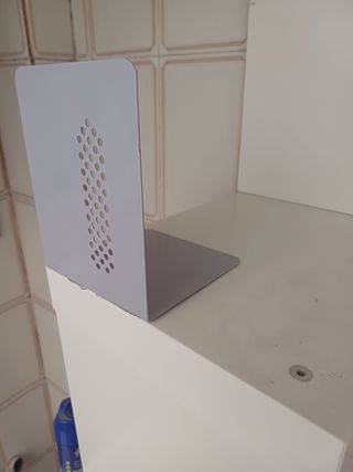 Estantería blanca de madera