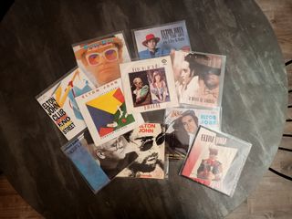 ELTON JOHN: lote 10 Singles vinilo