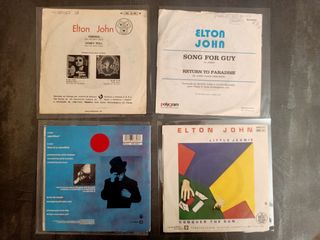 ELTON JOHN: lote 10 Singles vinilo