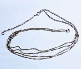 Gargantilla de bolitas de plata