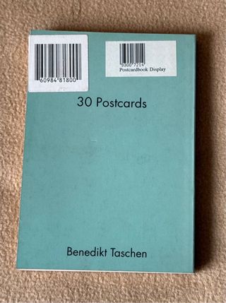 50s Design Postcard Book