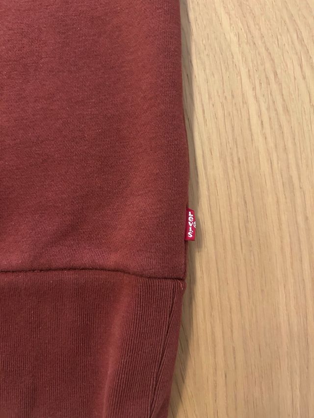 Sudadera Levi's hombre L roja