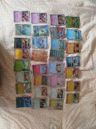 Cartas Pokémon a elegir