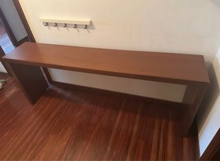 Mesa consola Ikea marrón Malm