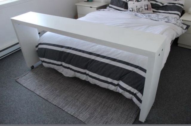 Mesa consola Ikea marrón Malm