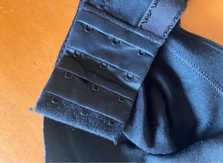 Sujetador algodón negro - Talla 74