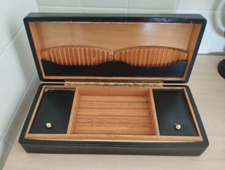 Caja puros tabaquera vintage