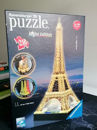 Puzzle 3D Torre Eiffel 216 piezas