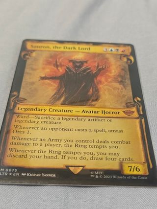 Sauron, Señor Oscuro - Edicion Festiva Foil