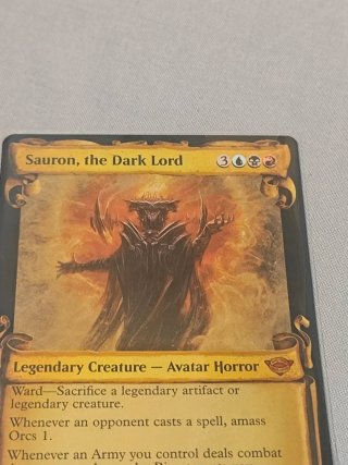 Sauron, Señor Oscuro - Edicion Festiva Foil