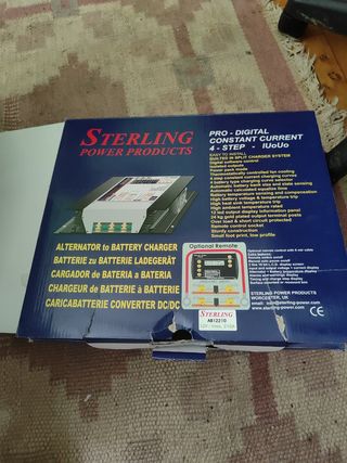Cargador batería Sterling 12/24V