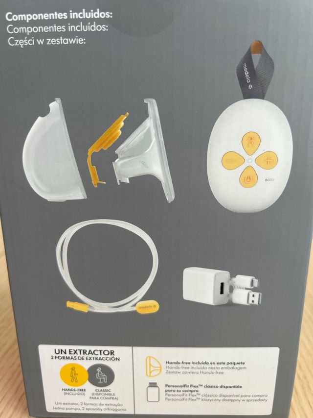 Extractor de leche eléctrico Medela Solo Hands-fre