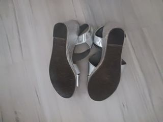 Sandalias Plataforma Plata - Nuevas