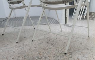 2 Sillas Plegables Ikea Torparö - Beige