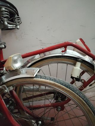 Bicicleta plegable vintage